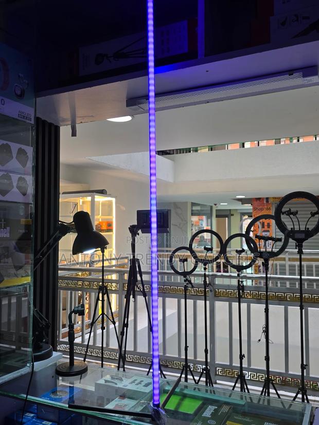Rgb Led Floor Lamp Minimalist Corner Light For Rooms - thumbnail 3
