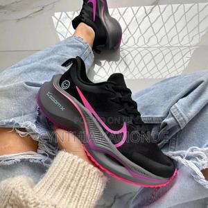 Pink Black Nike Zoom Sneakers - thumbnail 2