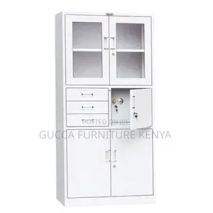 Metallic 2-door Office Filling Safe Cabinet