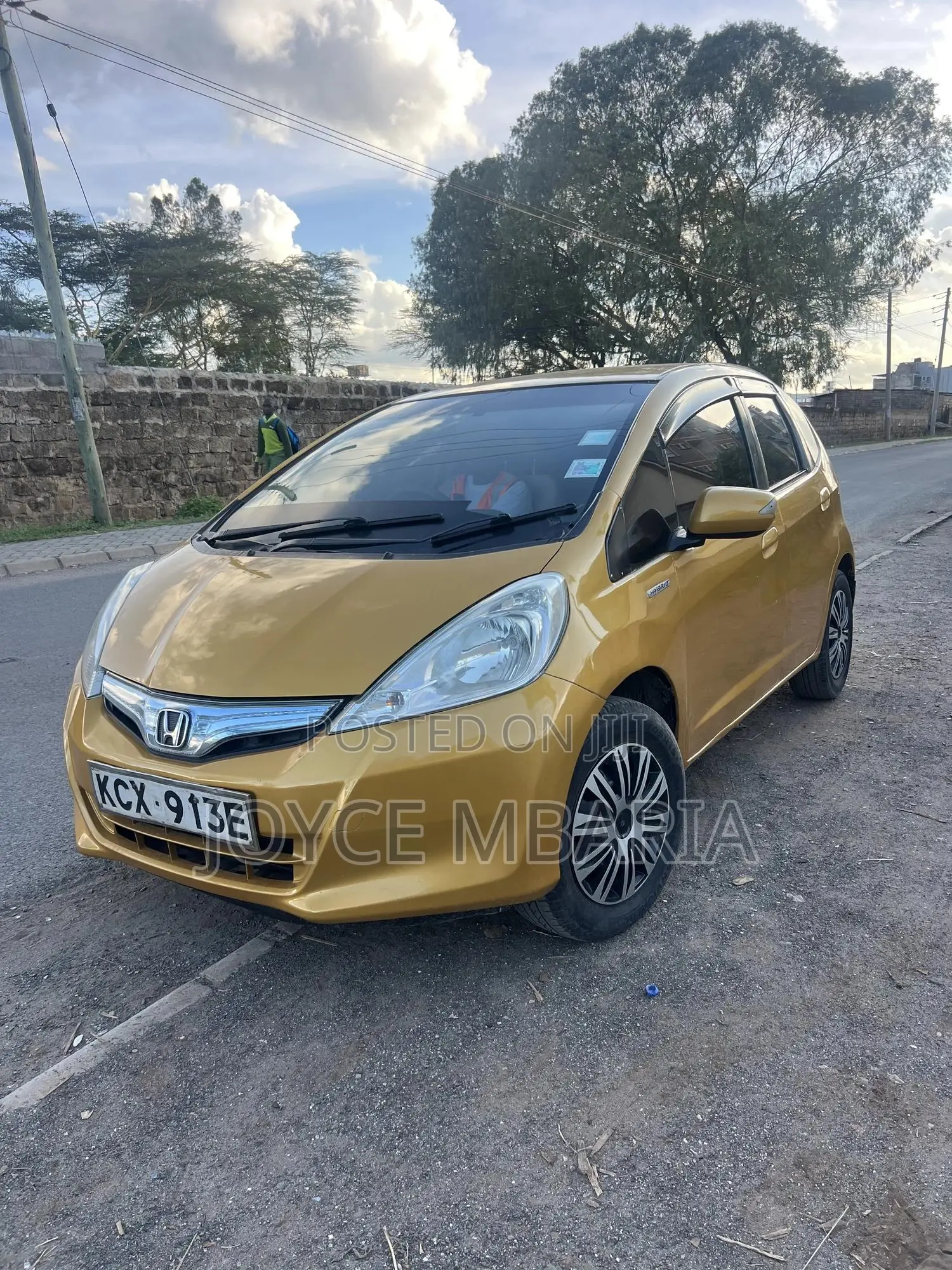 Honda Fit 2013 Gold