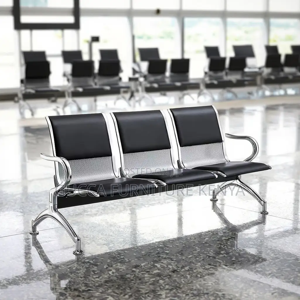 3-link Semi Padded Reception Waiting Bench