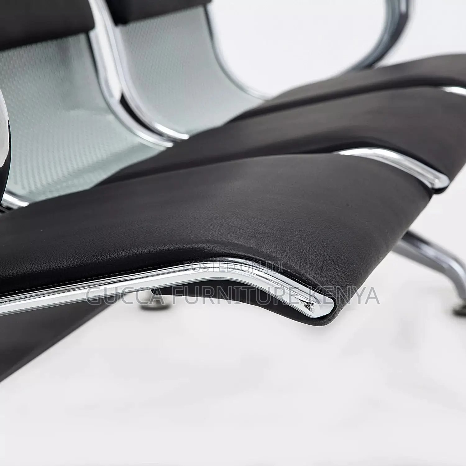 3-link Semi Padded Reception Waiting Bench