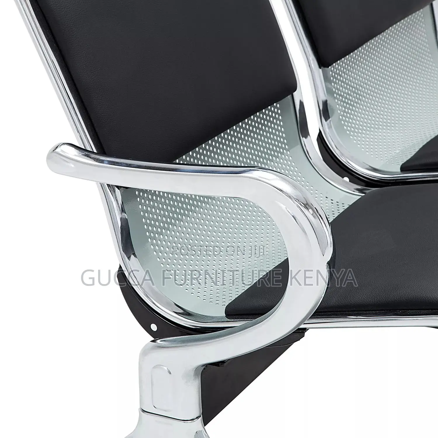 3-link Semi Padded Reception Waiting Bench
