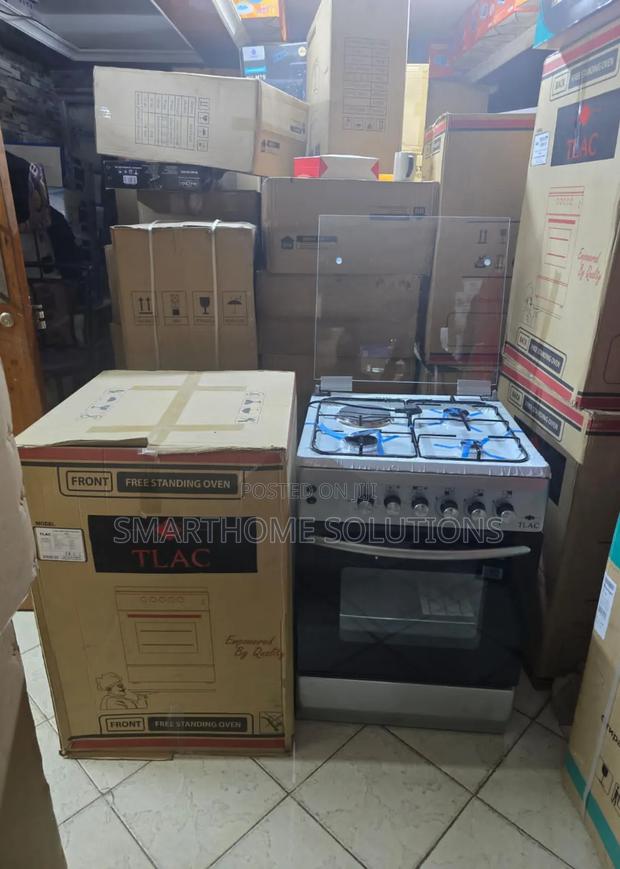 60*60 Tlac  3+1 Standing Cooker With Gas Sensor