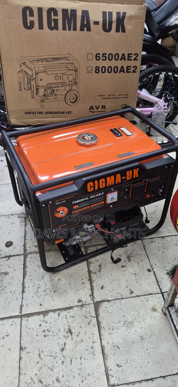 Generator Machine With 6.5kva Petrol Powered - thumbnail 2