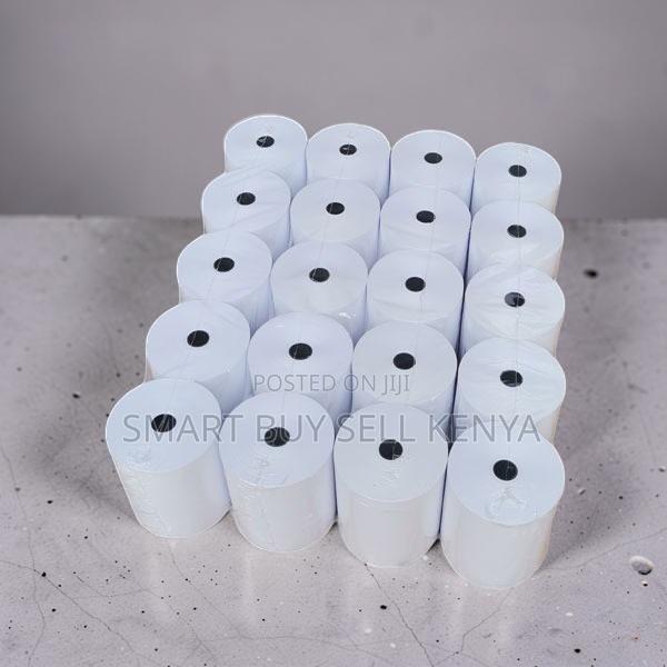 High Clarity 20 Pieces 80mm by 80mm by 13mm Thermal Paper Rolls