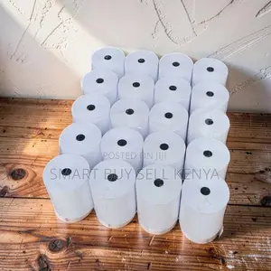 Enhanced Quality 20 Pieces 80mm by 80mm by 13mm Thermal Paper Rolls