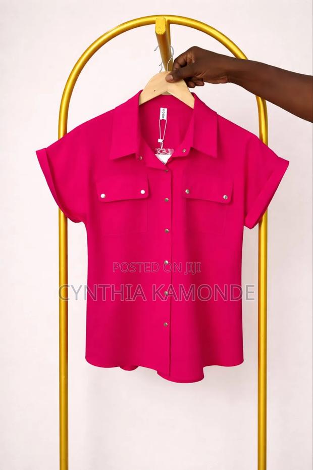 Cuffed Short Sleeve Shirts - main view