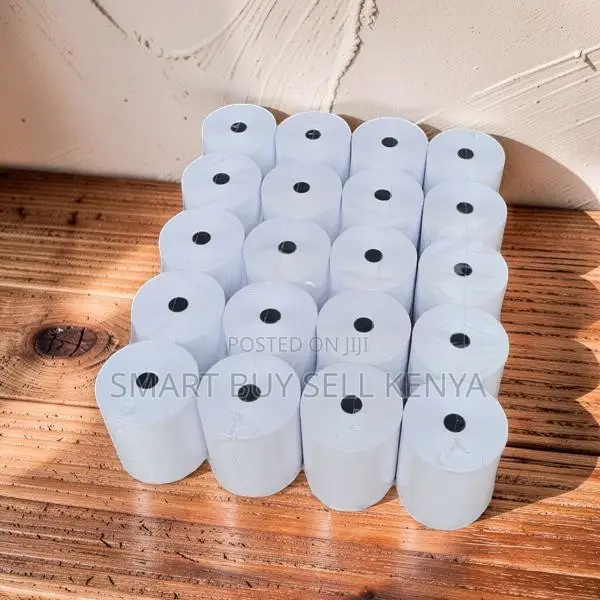 High Printing 20 Pieces 80mm by 80mm by 13mm Thermal Paper Rolls