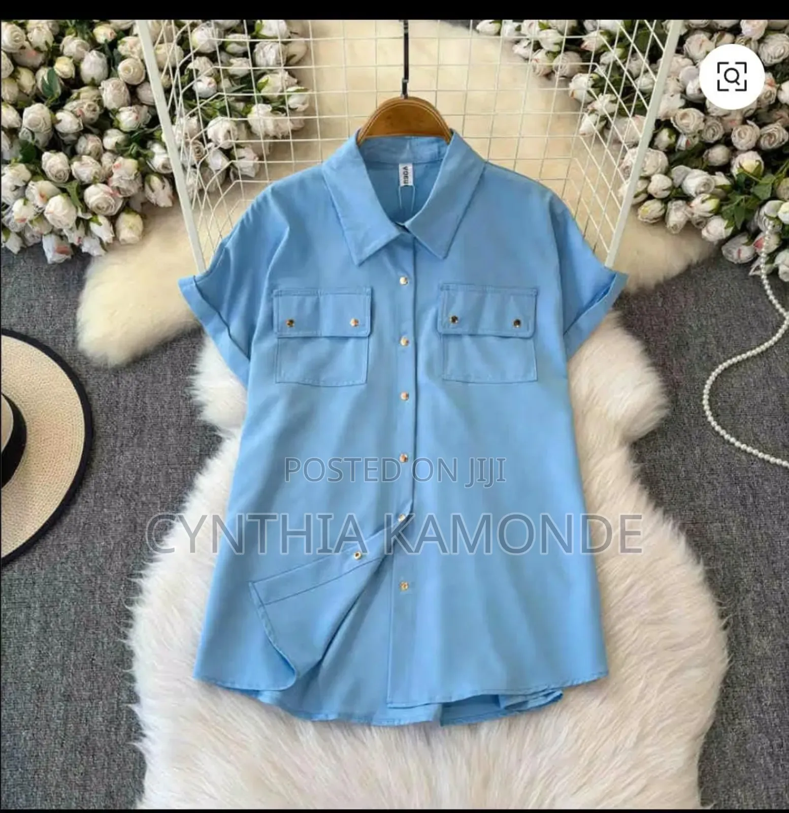 Cuffed Short Sleeve Shirts
