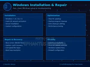 It Support Computer Repair – Windows, Linux All Issues