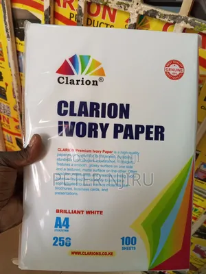 Genuine Clarion Ivory Paper 250gsm A4
