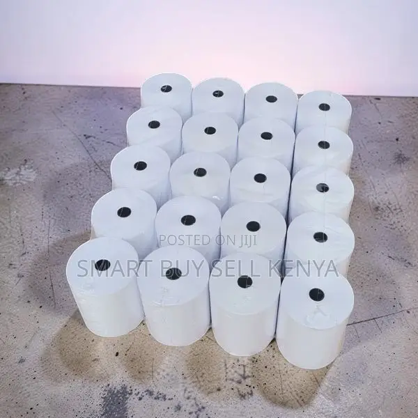 Quality Ensured 20 Pieces 80mm by 80mm by 13mm Thermal Paper Rolls