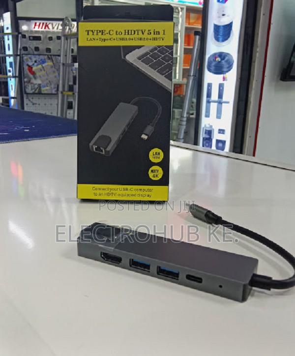 5-in-1 Usb Hub Multi-function Hub Adapter With Hdmi - main view