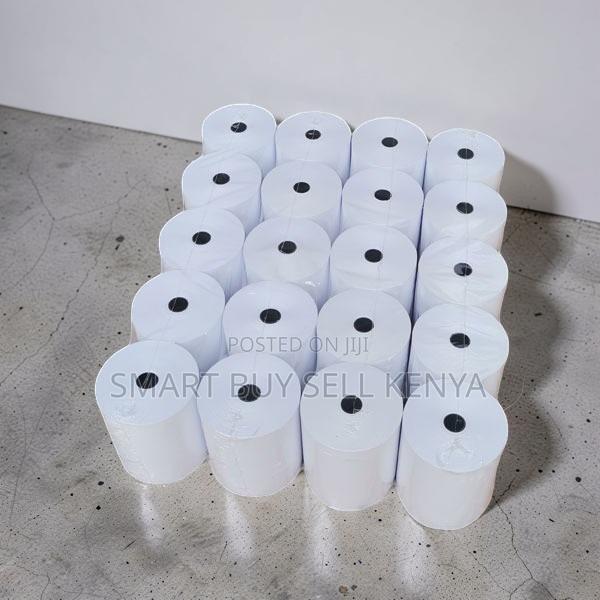 Inexpensive 20 Pieces 80mm by 80mm by 13mm Thermal Paper Rolls