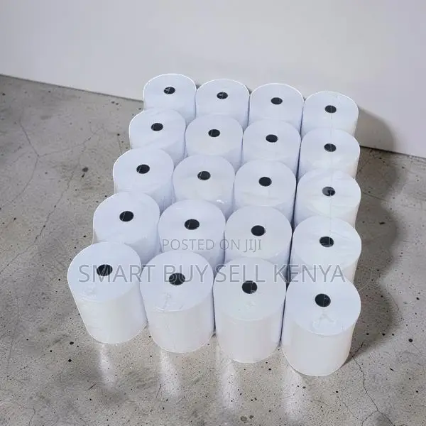 Inexpensive 20 Pieces 80mm by 80mm by 13mm Thermal Paper Rolls