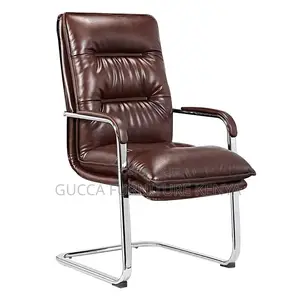 Leather High Back Ergonomic Conference Chair