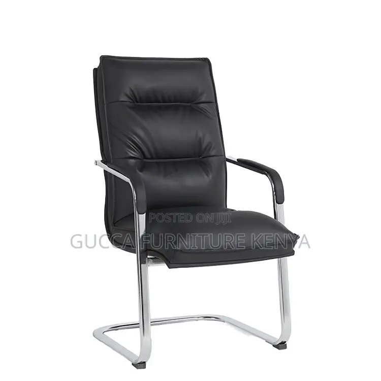 Leather High Back Ergonomic Conference Chair