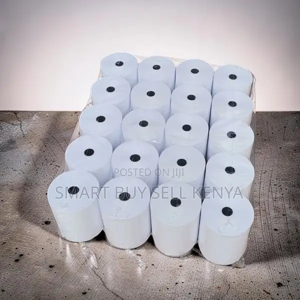 Performance Guaranteed 20 PCS 80mm by 80mm by 13mm Thermal Paper Rolls