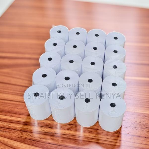 Pos System High Clarity 20pcs 80mm by 80mm by 13mm Thermal Paper Rolls - main view