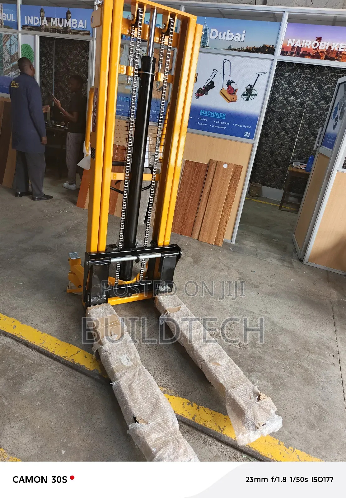 1.5 Ton Manual Pallet Stacker for Warehouse