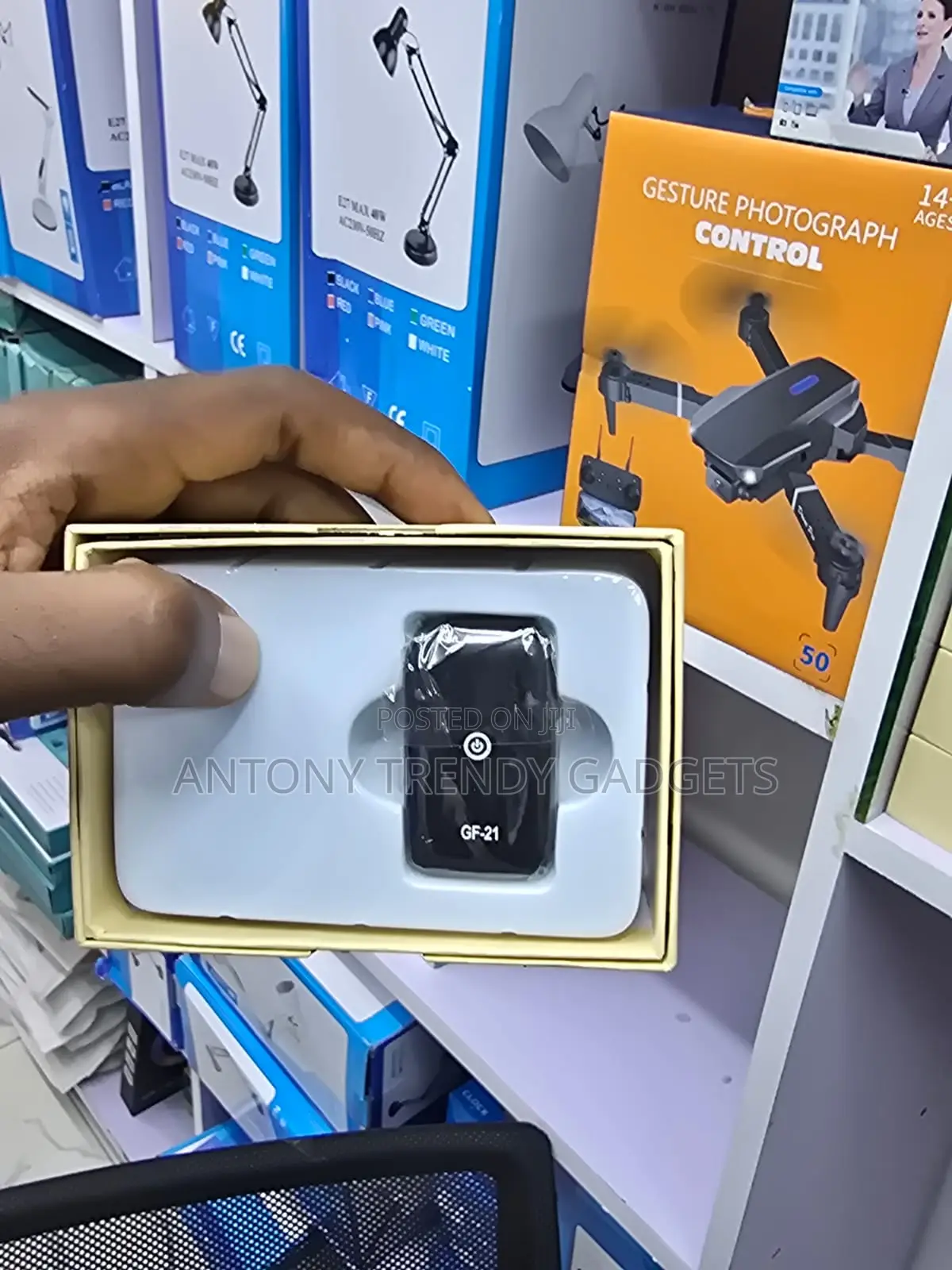 Gf21 Portable Gps Tracker With Voice Monitoring & Magnet
