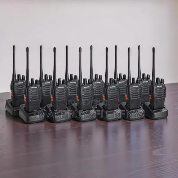 Stable Performance Baofeng Bf-888s Walkie Talkie Radio Calls-12 Pieces