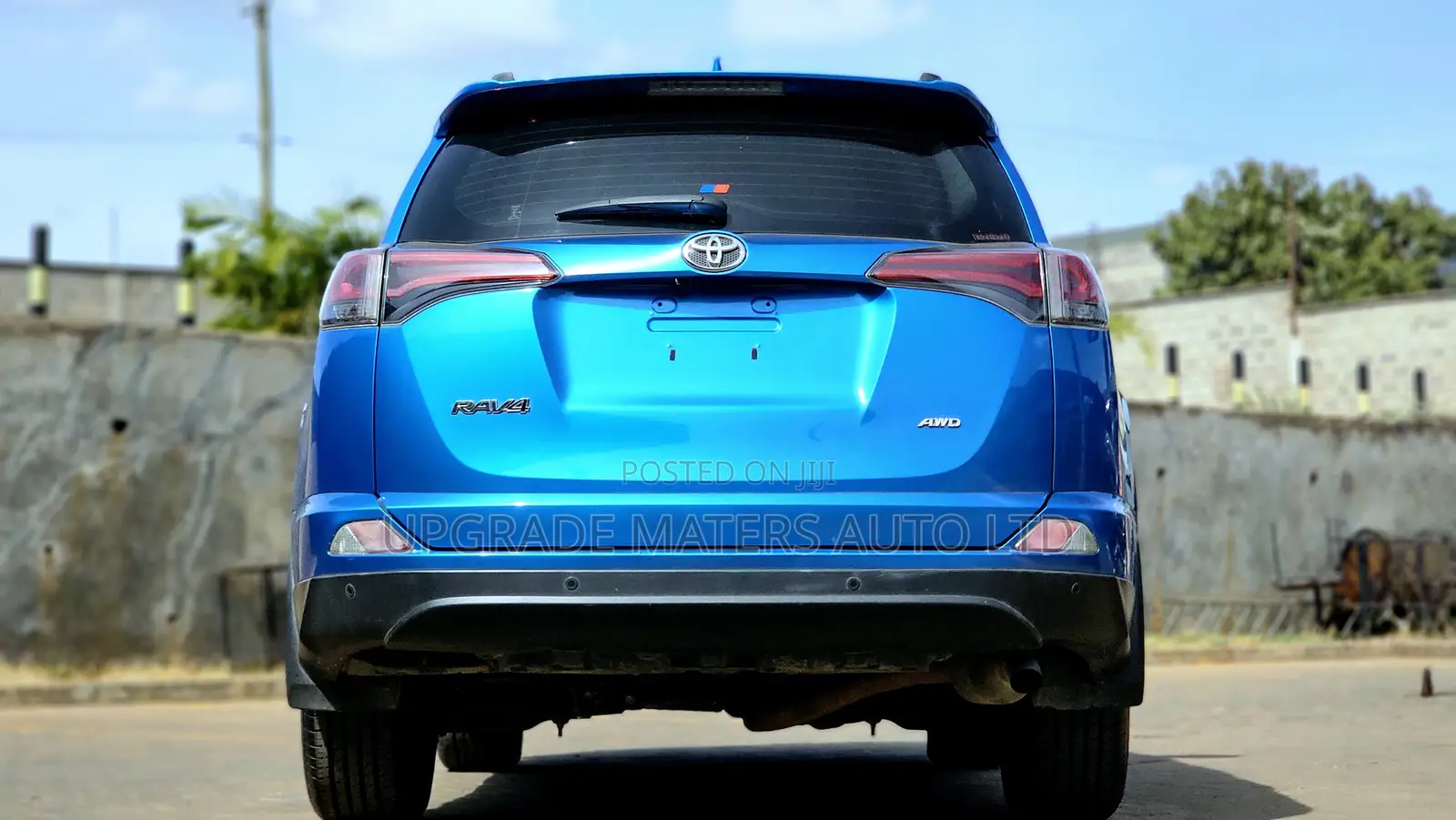 Toyota RAV4 SE AWD (2.5L 4cyl 6A) 2016 Blue
