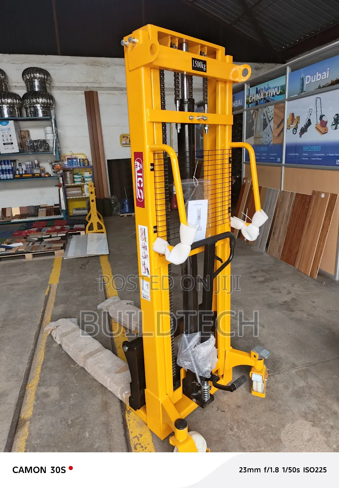 1.5 Ton Industrial Hydraulic Lifting Machine