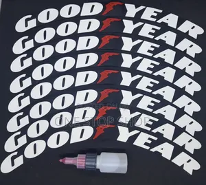 Good Year 3d Tire Stickers For Bikes Or Cars