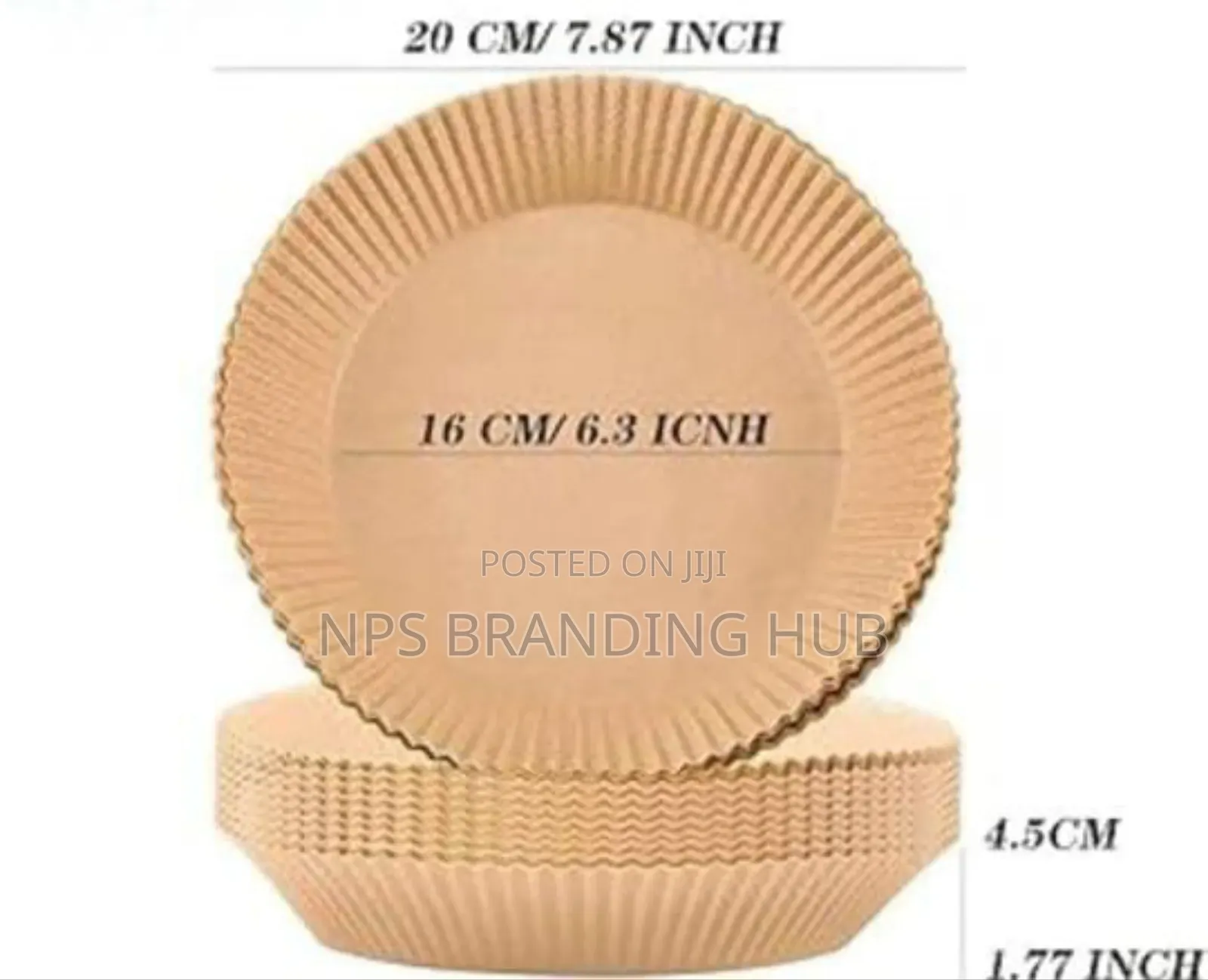 Air Fryer Disposable Paper Liner 25 Pieces Chu