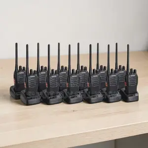 Portable Security Baofeng Bf-888s Walkie Talkie Radio Calls- 12 Pieces