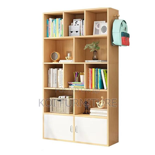 Office Bookshelf : Modern Engineered Wood Bookshelf - thumbnail 8