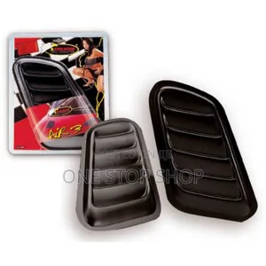2pcs Universal Hood Air Vent Intake Trim Covers For Bonnet
