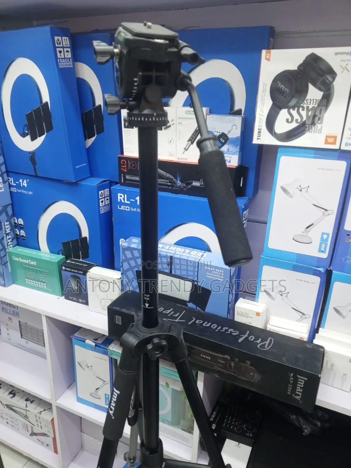 Jmary Kp-2599 Portable Tripod For Cameras & Smartphones