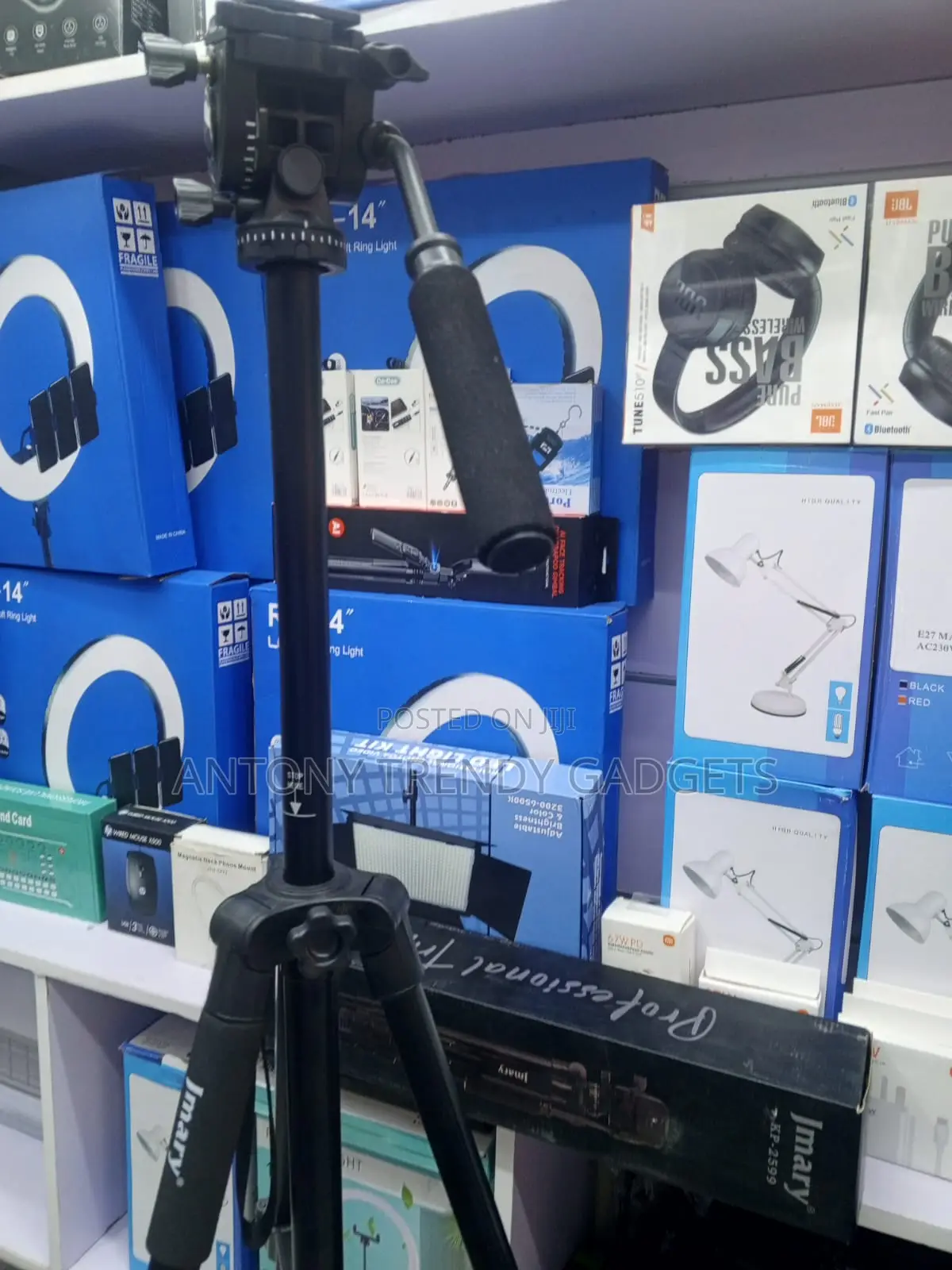 Jmary 2599 Aluminum Camera Tripod With 360° Pan Head