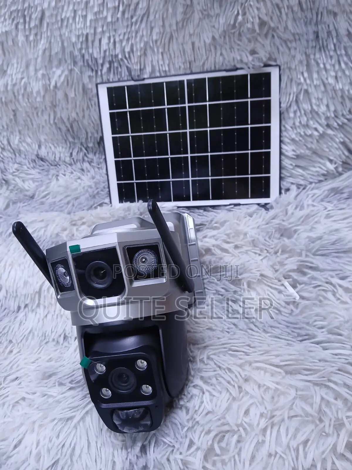 V380 Dual Lens Solar PTZ 4g Camera - 2camera Survelliance With V380app