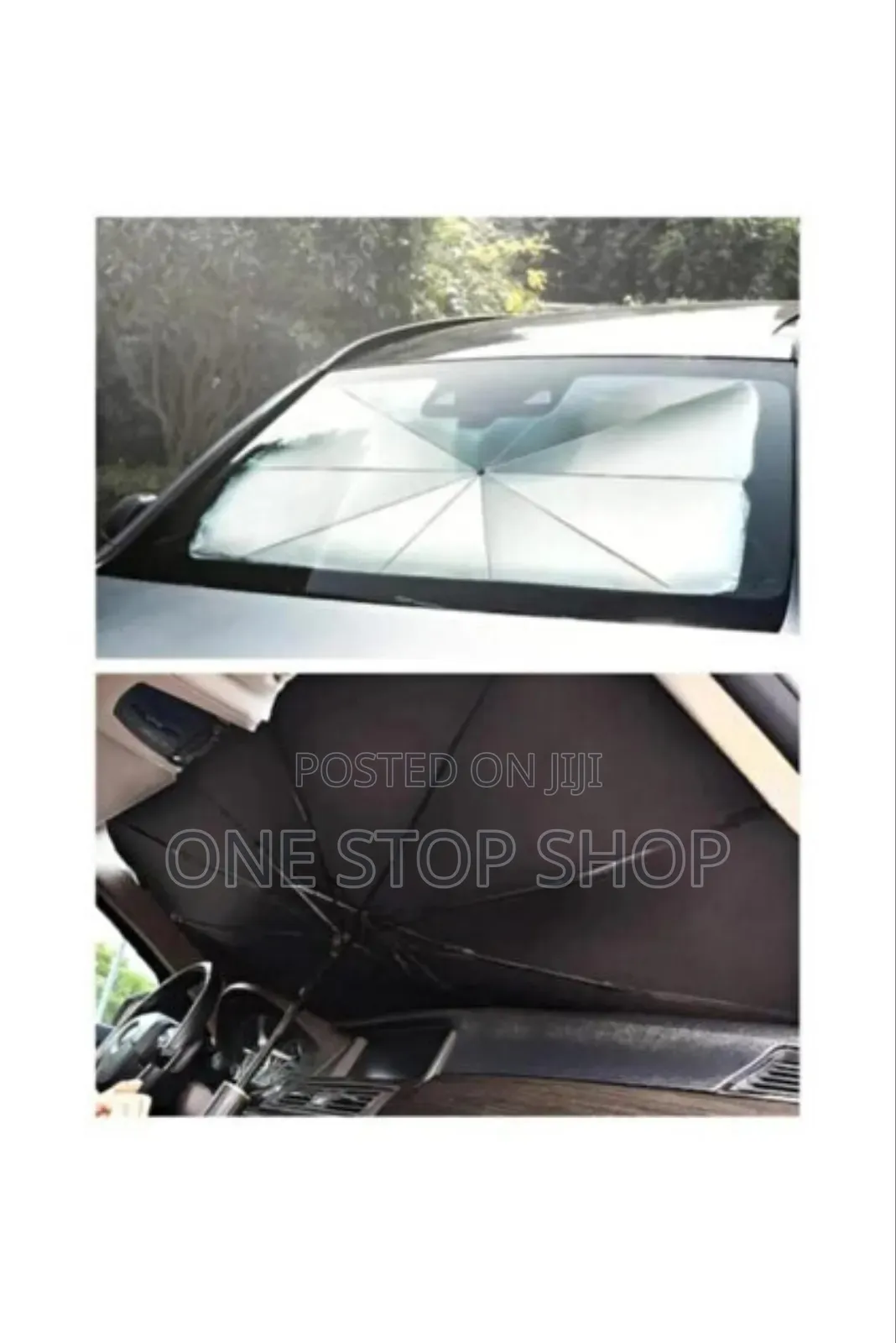 125x140m Car Dashboard Heat Insulation Sun Rays Umbrella Block