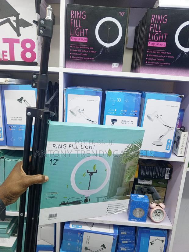 12-inch Led Ring Fill Light With Adjustable Stand - thumbnail 2