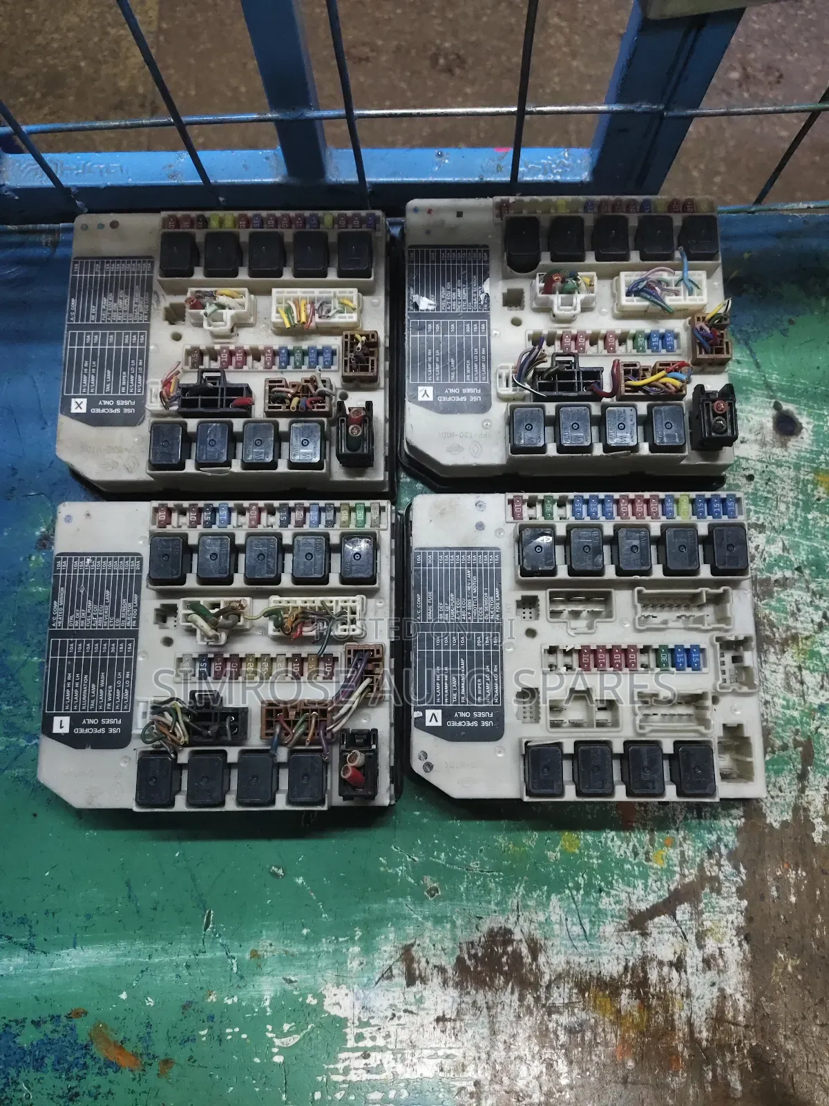 Fusebox Nissan Tiida,March,Note