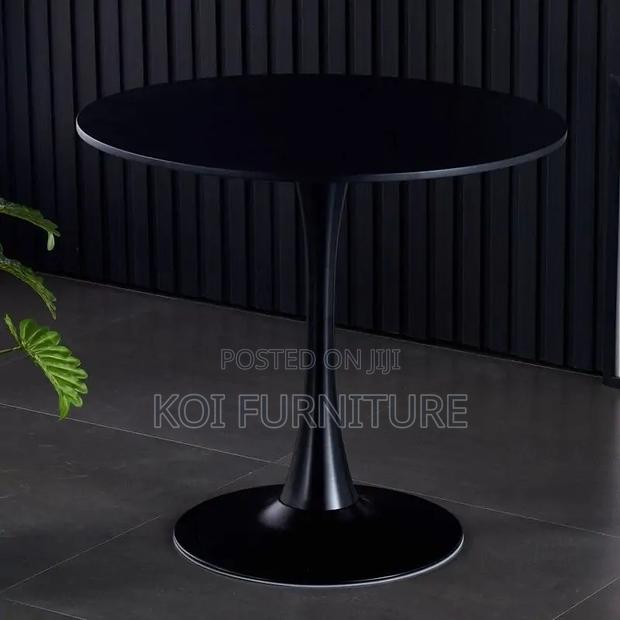 Dining Table ; Durable Solid Round Dining Table - thumbnail 5