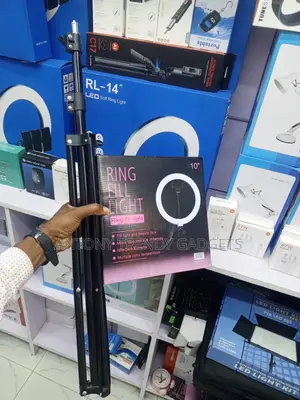 10-inch Led Ring Lamp Dimmable Light With Phone Holder