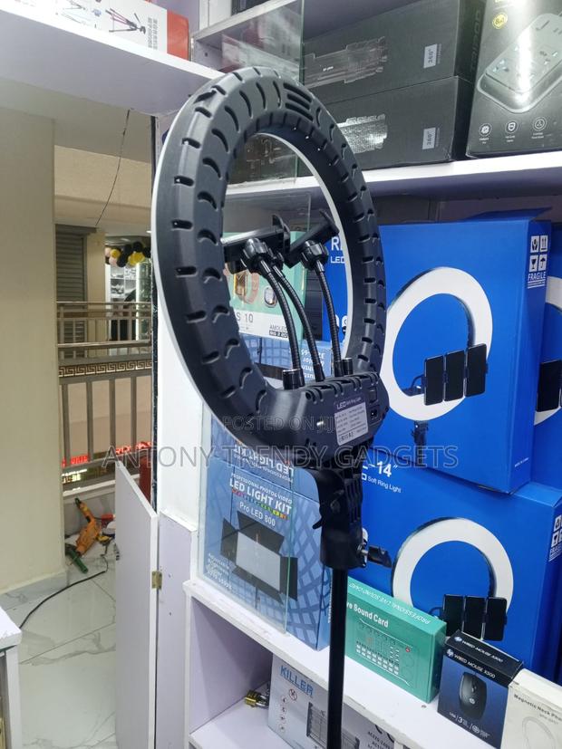 Rl-14 14" Soft Led Ring Light With Adjustable Tripod Stand - thumbnail 2