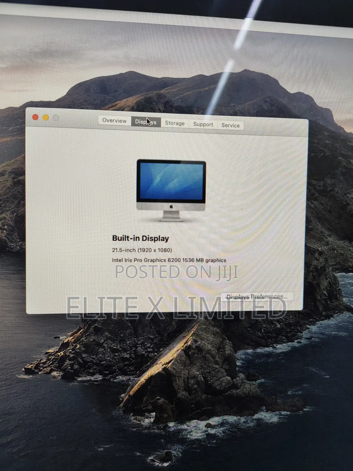 Desktop Computer Apple iMac 8GB Intel Core i5 HDD 1T