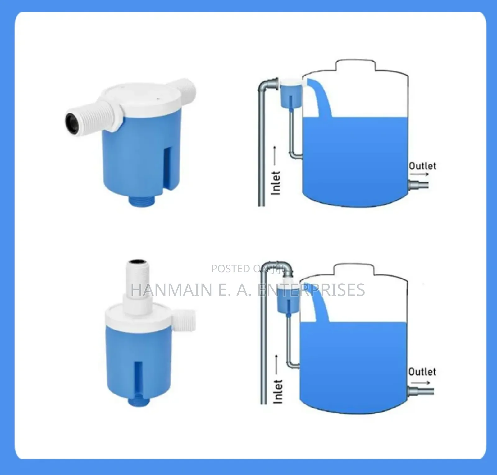 1/2 3/4 Automatic Water Level Control Valve