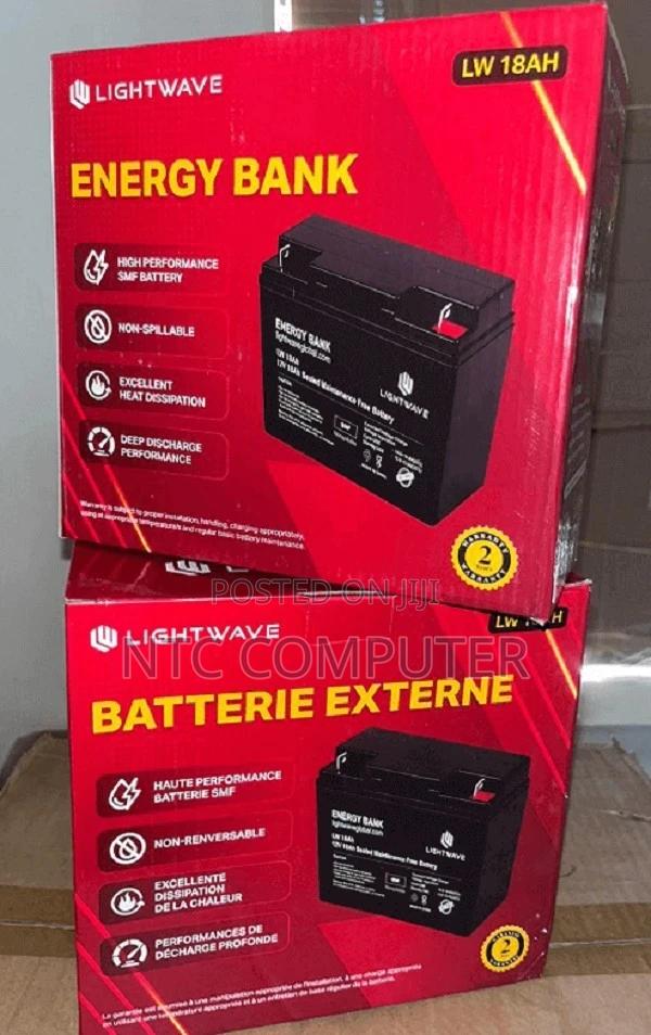 Lightwave 12v/18ah Ups Battery-High Performance SMF Battery
