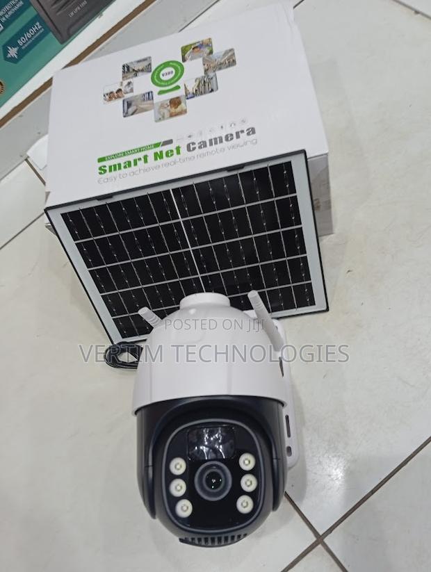 Single Lens 4g Simcard Solar PTZ Colored Camera