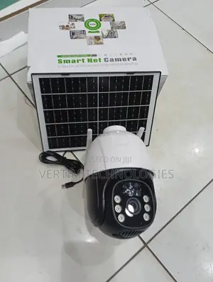 Single Lens 4g Solar Camera With Sim Card Slot 1080p PTZ