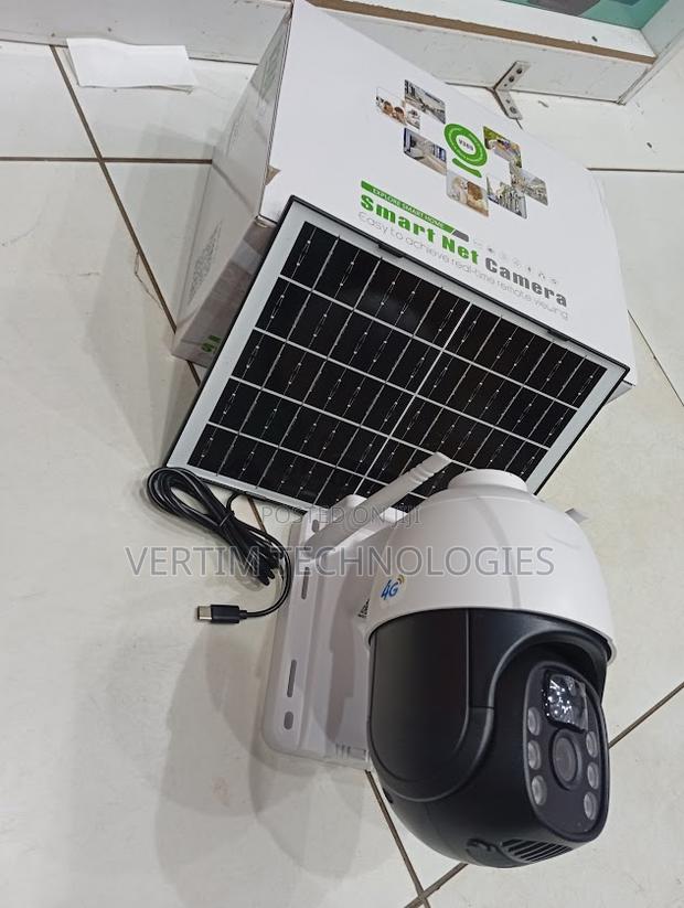 Solar PTZ Camera V380 Single Lens Rotating Camera 4g