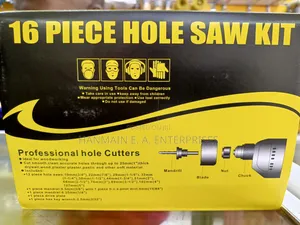 High Quality 16-Pieces Hole Saw Kit Designed for Professional Hole
